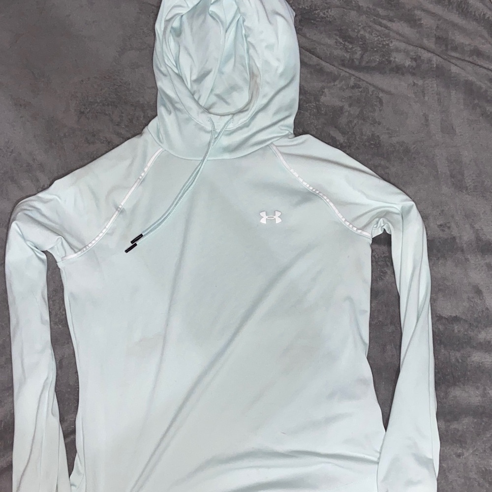 Under Armour mint green Pullover Hoodie